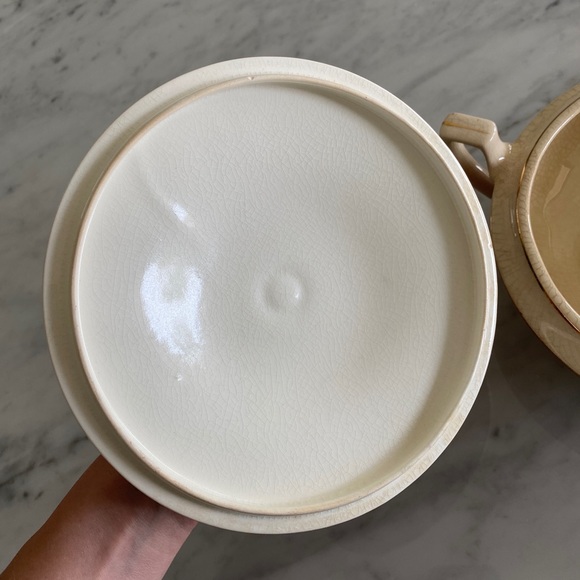 The Cronin China Co. pot w/ lid 22 karat gold - Picture 8 of 15